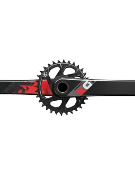 Guarnitura X01 Eagle Red BB30 12 velocita' SENZA INGRANAGGIO - SRAM - FashionsVida