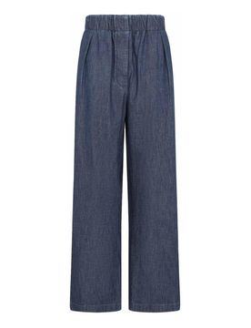 Pantaloni elasticizzati a gamba larga