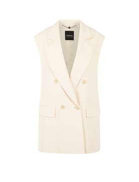 Marc Cain Chaleco crema 36
