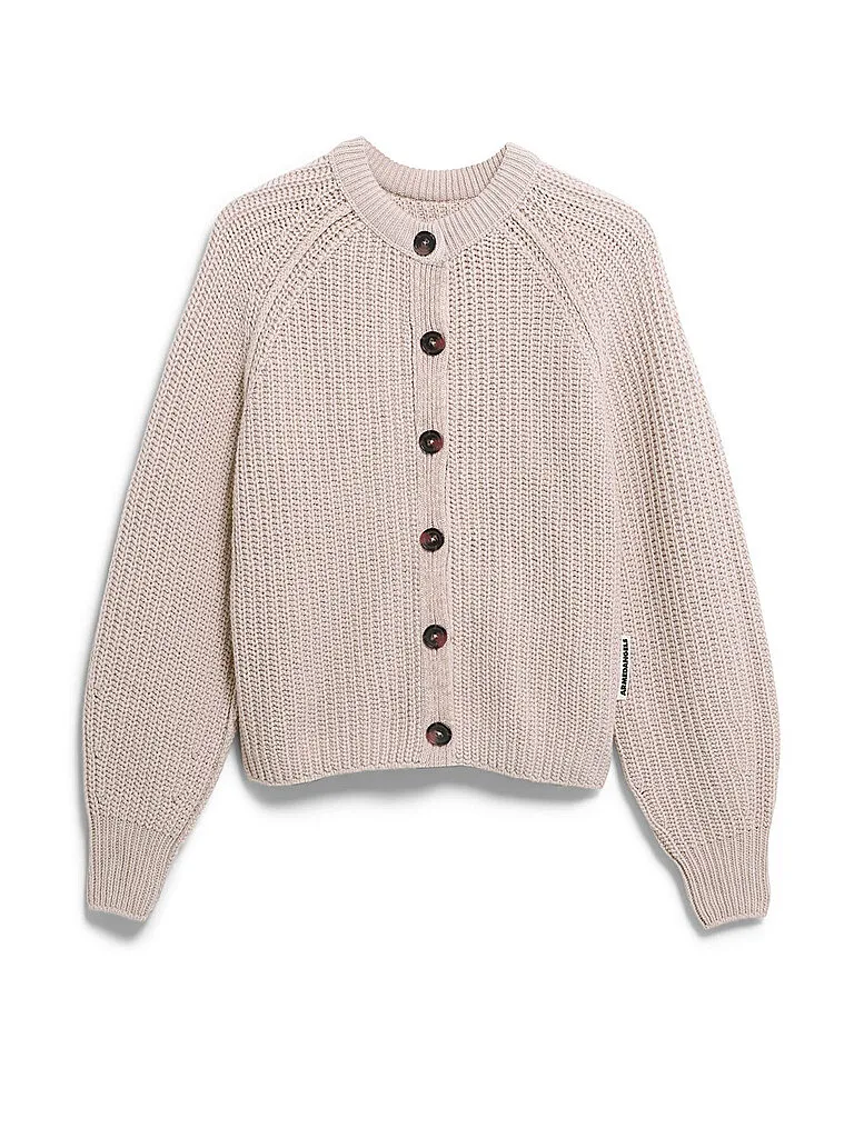 Cardigan SELMAAA beige L - Armedangels - FashionsVida