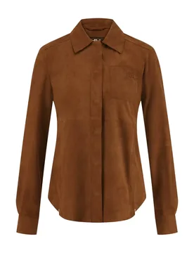 Lederhemd female - 42 - FashionsVida