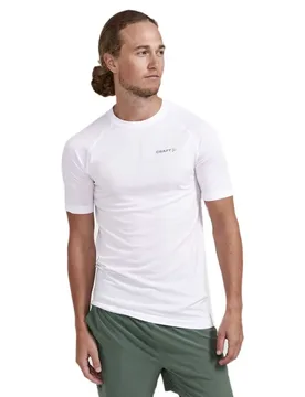 T-shirt à Manches Courtes Adv Cool Intensity White M - Craft - FashionsVida