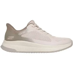 Sneaker Slip-ins® Bobs® Squad Staple Look Taupe-Multi Mesh EU 41