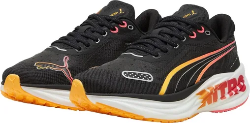 Womens Magnify Nitro 2 Running Trainers Shoes 309700 - Black Nylon - Size Uk 6.5