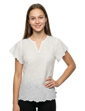 Gia Short Sleeve Shirt White XL Women - Sea Ranch - FashionsVida