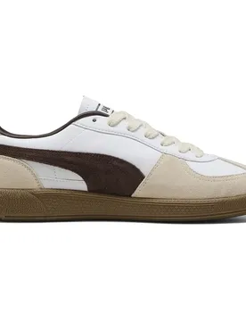 Baskets Palermo PUMA White / Chocolate Brown / Gum EU 39 Homme