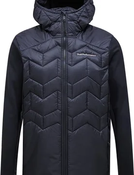 Doudoune isolante et polyvalente - M Elevate Liner Hybrid Hood Jacket Black - Taille L - Noir - Peak Performance - FashionsVida