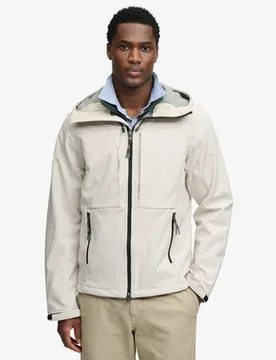 Superdry Herren Softshell Trekker Jacke mit Kapuze Grey - Größe: Xxl - 109.99 - FashionsVida