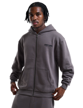 Russo Herren Kapuzenpullover - Grau - Größe M Grey M