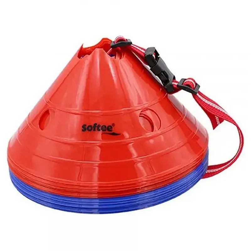 Cônes D´entraînement Maxi 24 Unités Blue / Red One Size unisex