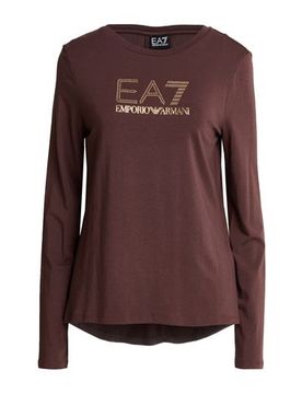 EA7 T-shirts Damen Braun S,XS Damen