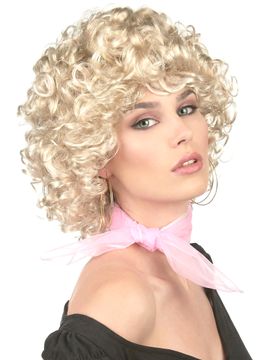 Er-Jahre-Perücke gelockt Kostüm-Accessoire blond