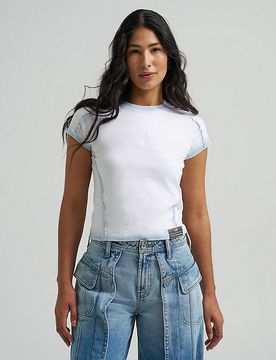 X Feng Chen Wang Baby Tee White Größe XL female