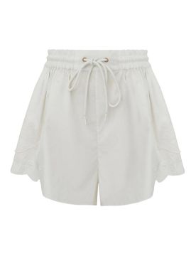 Shorts in cotone chiaro diurno