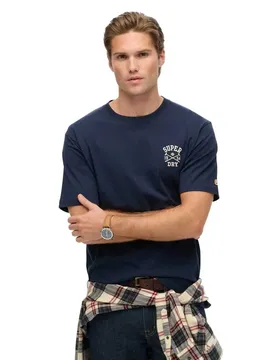 T-shirt à Manches Courtes Athletic Club Nautical Navy 2XL