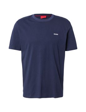 HUGO Camiseta 'Dero' navy / blanco
