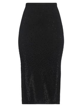Falda midi Mujer Negro 34,36,38,40,42 Mujer
