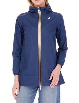 Giacca impermeabile reversibile BLU S