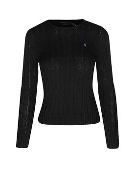 POLO Pullover Slim Fit JULIANNA schwarz L damen