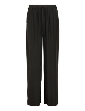 Pantaloni in raso di seta