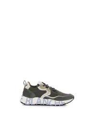 Sneakers con inserti VERDE MILITARE 40