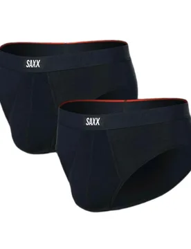 Boxers Vibe Xtra Soft Comfort 2 Unità Black XL - Saxx Underwear - FashionsVida