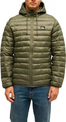 Doudoune chaude et imperméable - Scaly Hood Insulator Jacket Grape Leaf en Nylon - Taille M - Kaki