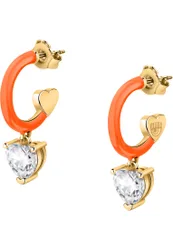 Womens J19avi13 Ladies Earrings - Gold Brass - One Size