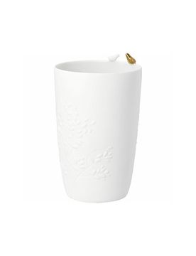 Jarrón GOLDVOGEL GRANDE 18,6cm blanco