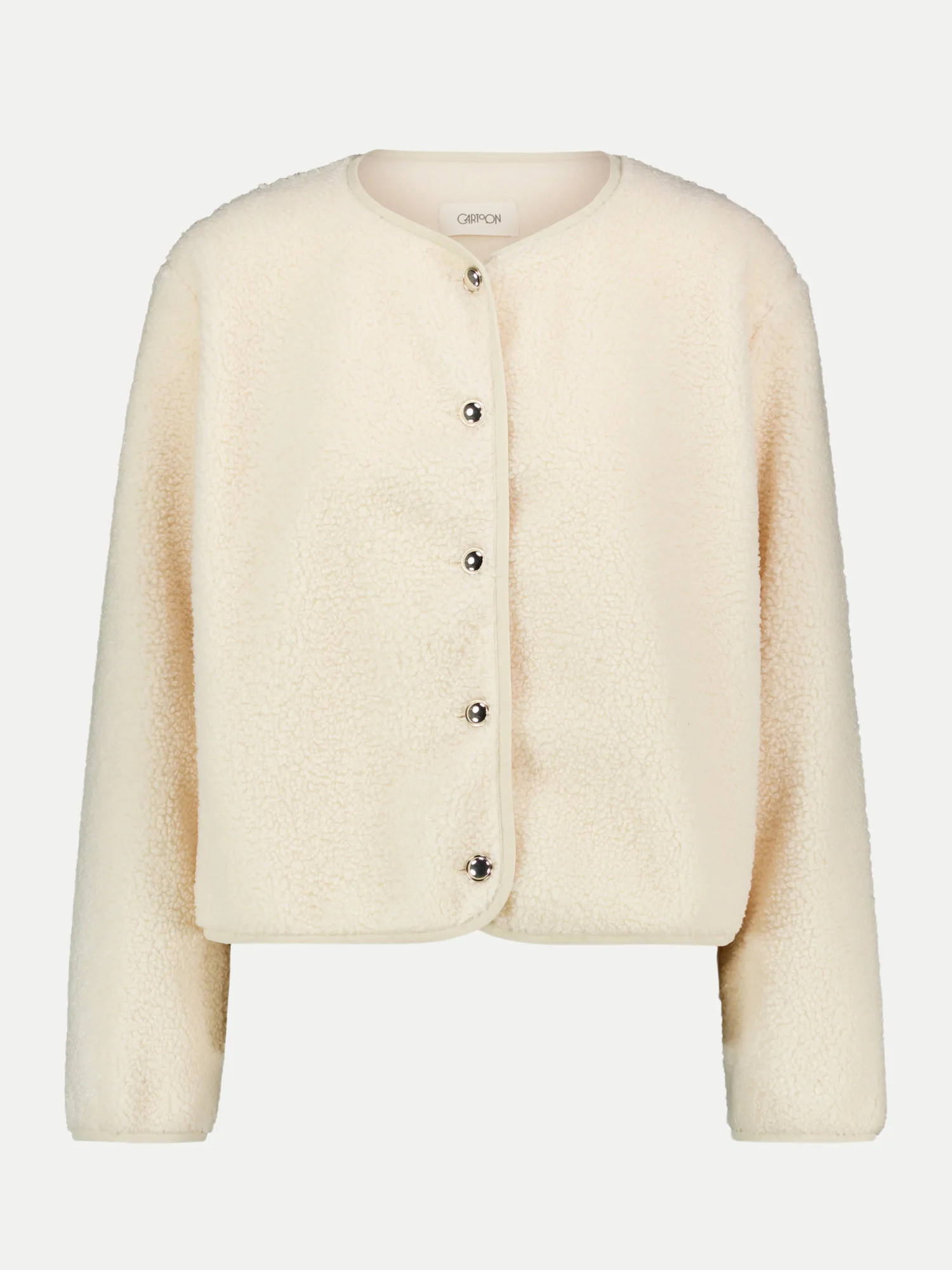 Cartoon Teddyfelljacke Beige 38 - Cartoon - FashionsVida