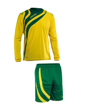 Kindertrikot ML Shorts Alkman - Jaune - male - Size: 11/12 ans - Acerbis - FashionsVida