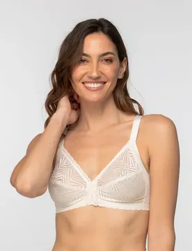 Soutien-gorge De Sport Ideal Posture Front Closure White EU 100