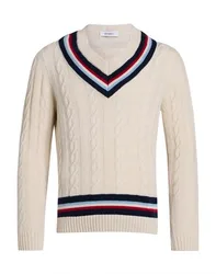 Pullover Herren Cremeweiß L,XL Herren