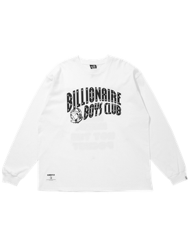 Arch Logo L/S T-Shirt - White