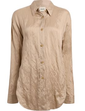 Refined Relaxed Shirt with Dropped Shoulders - Size S