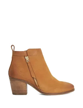 Women's 'Paicing' Ankle Boots in Brown Size: 4 - Brown - Size: 4 - Dune london - FashionsVida