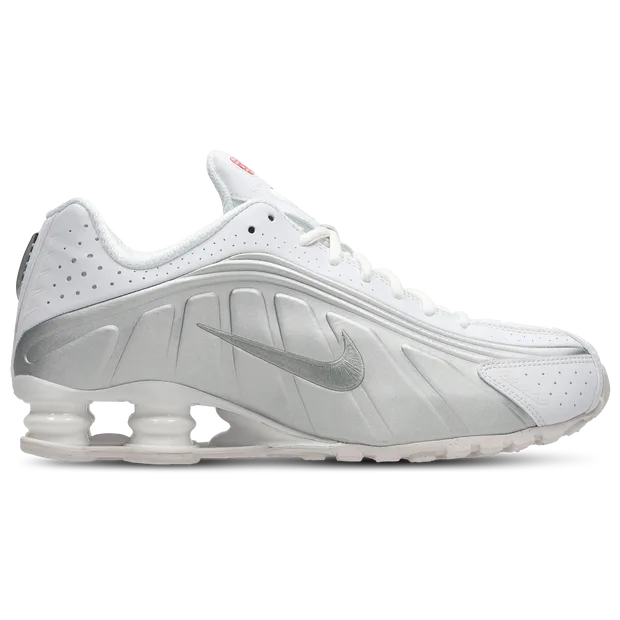 Shox Men's Sneakers - White - Size 8 - Mesh/Synthetic - White - Size: 8 - Nike - FashionsVida
