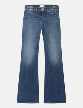 Flared-Fit Jeans Fabienne Pocket Blau 44/33