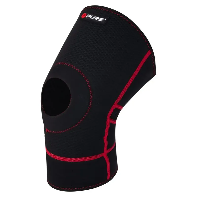 Neopren-Knieschoner Pure2Improve Open Patella - Noir - unisex - Size: L