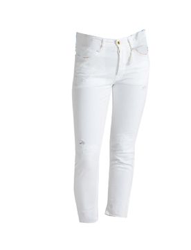 Body Slim Ripped Stone 01 Bianco P531217