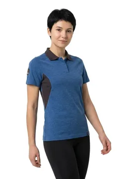 Polo à Manches Courtes Accelerate 18393 Azure Blue / Dark Navy S - MASCOT - FashionsVida