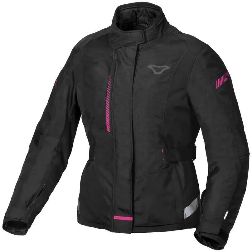 Giacca Moto Donna Nivala Nero Rosa taglia XL - Macna - FashionsVida
