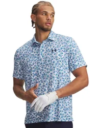 Playoff 3.0 Printed Polo Shirt Dark Navy Mix male