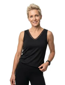 Blusa Senza Maniche B50020 Black XL
