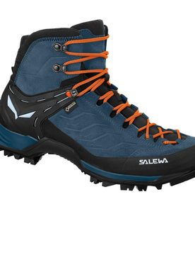 Mountain trainer mid gore-tex bota montaña cuero hombre Azul (46,5)