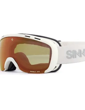 Masque De Ski Marble Otg Matte White / Grey Double Orange/ CAT2 Homme
