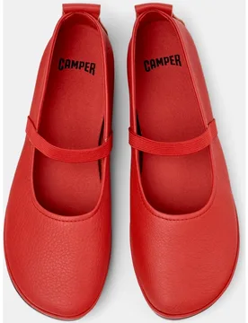 Bailarinas planas de mujer de piel right nina - Camper - FashionsVida