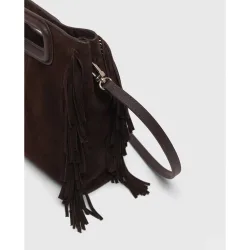 Maje - Bolso de mujer M de ante