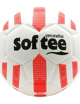 Ballon De Football Hybrid Max White / Coral Fluor 5 unisex - Softee - FashionsVida