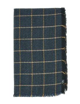 Sciarpa a Quadri Blu 0149/U - Basile - FashionsVida